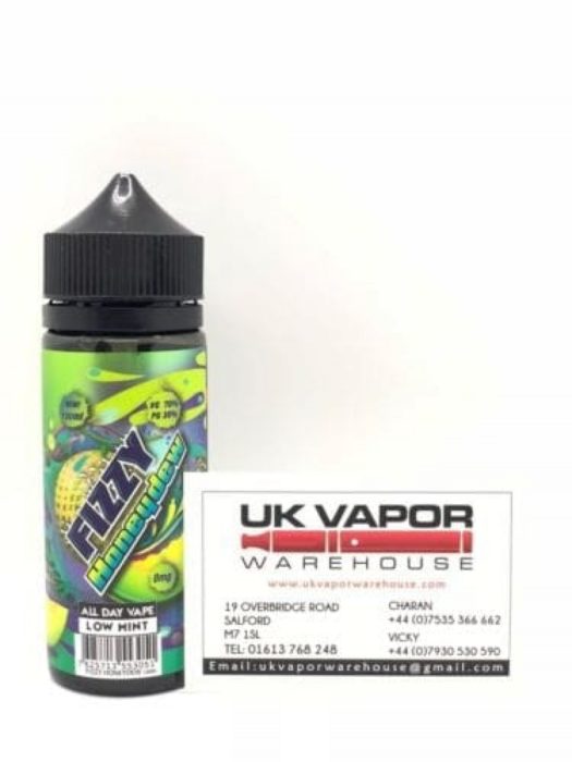 Fizzy E Liquid Vape Juice 0mg 120 ml - Vapkituk