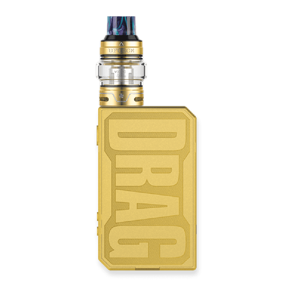 Voopoo Drag Gold Premium Gold Drag Drip in Gold - VooPoo Voopoo Drag Gold Premium Gold Drag Drip in Gold - VooPoo