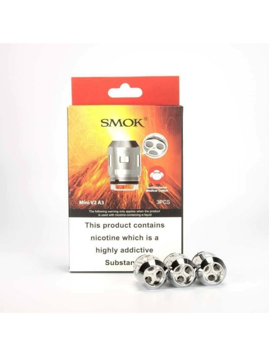 SMOK TFV Mini V2 A1 A2 A3 REPLACEMENT COILS - Vape Store UK | Online Vape Shop | Disposable Vape Store | Ecig UK