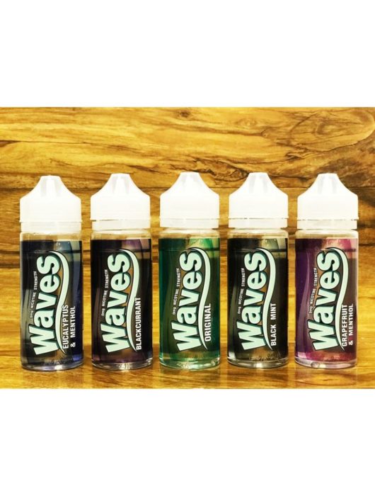 WAVES ELIQUID SHORTFILLS 120ML 70%VG | 30%PG - Vape Store UK | Online Vape Shop | Disposable Vape Store | Ecig UK