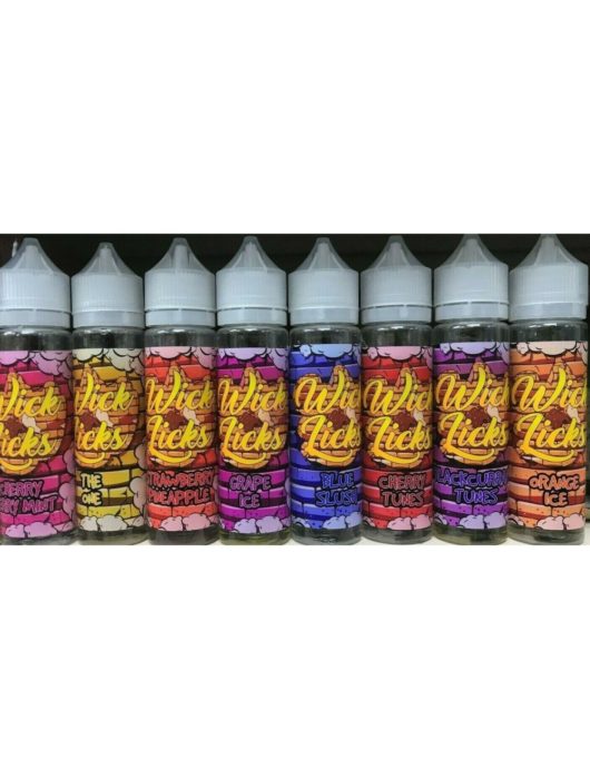 WICK LICKS 5OML E Liquid 70vg E Juice 0mg Vape - Vape Store UK | Online Vape Shop | Disposable Vape Store | Ecig UK